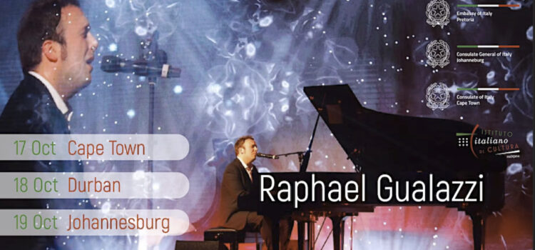 Italian Pianist and Jazz player: Raphael Gualazzi in Concert in Cape Town